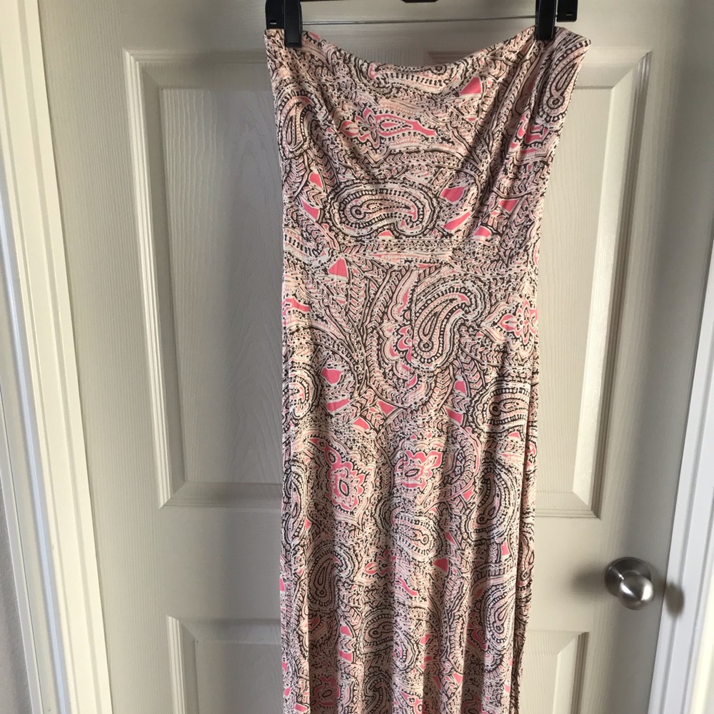 Strapless Maxi Dress